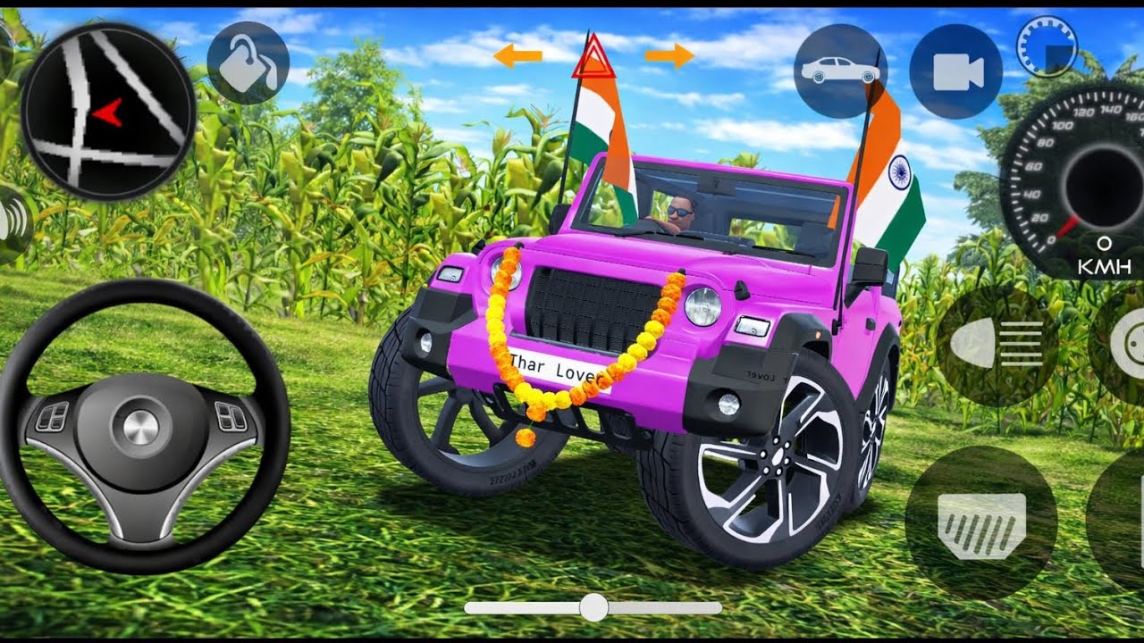 Modified Mahindra Thar Car Games: Indian Cars (Gadi Wala Game) - Car Game Android Gameplay 2026
