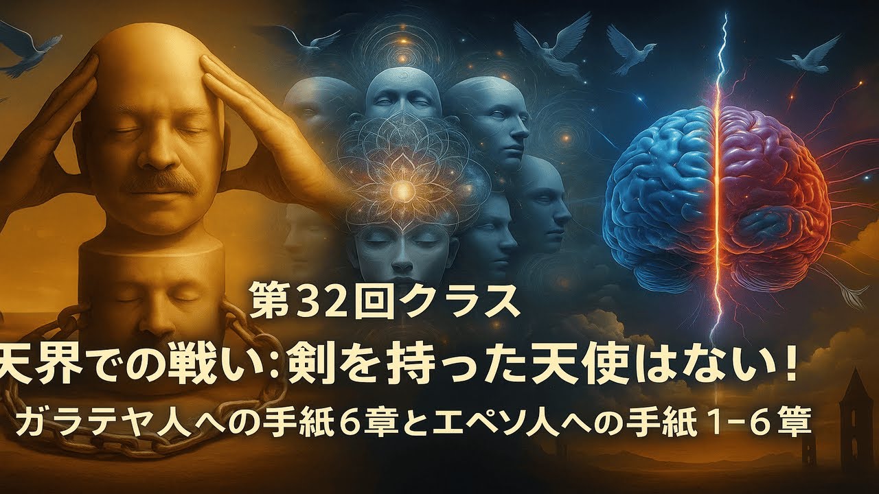 レッスン32 | 天界での戦い：小さな剣を持った天使はいない！ | ガラテヤ人への手紙 6章とエペソ人への手紙 1-6章