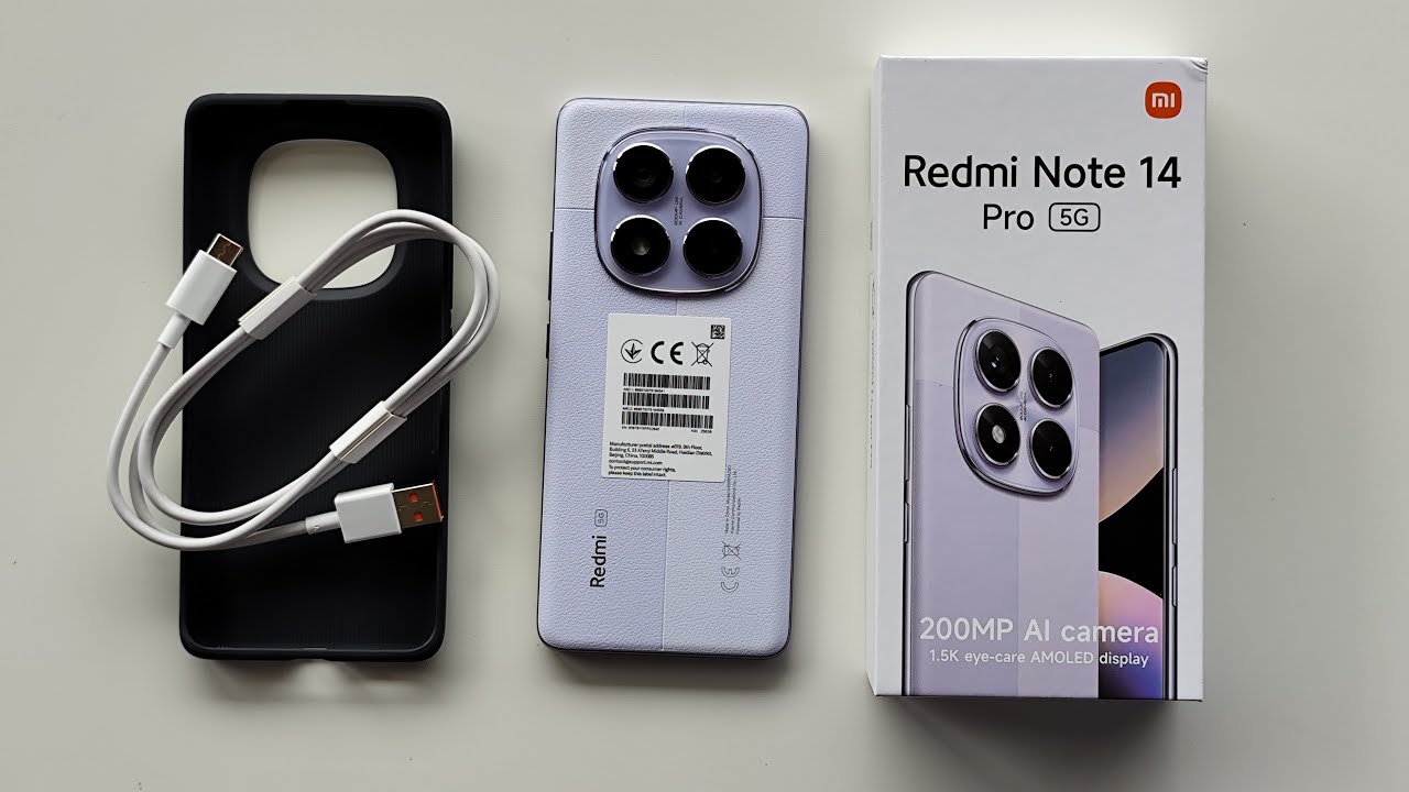 UNBOXING XIAOMI REDMI NOTE 14 PRO 5G 256GB 