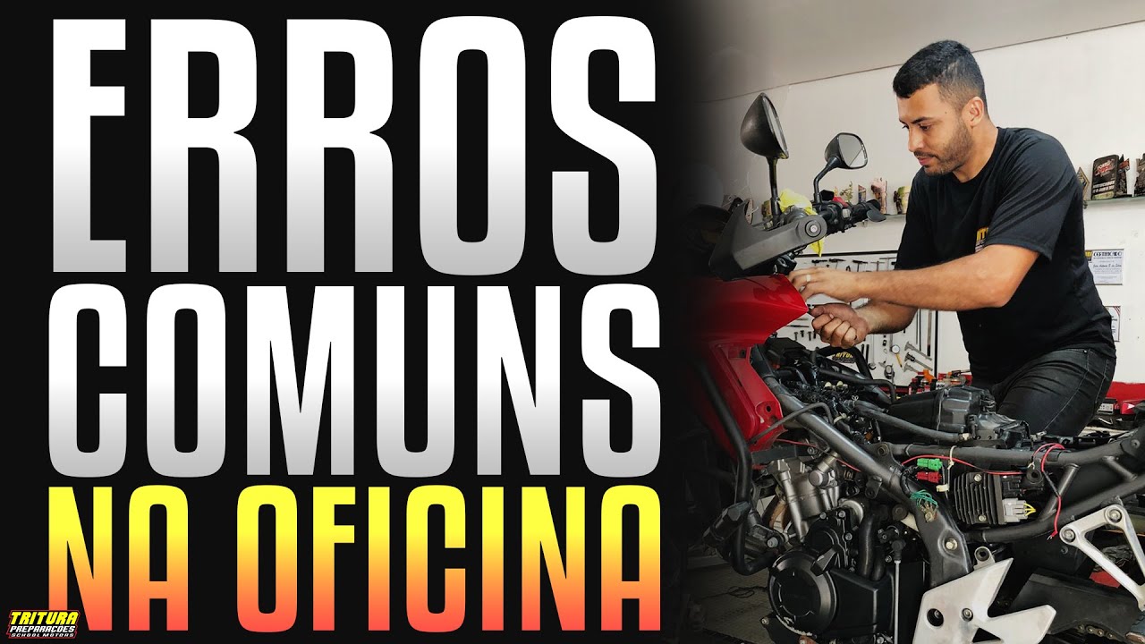 Erros comuns em oficina de motos