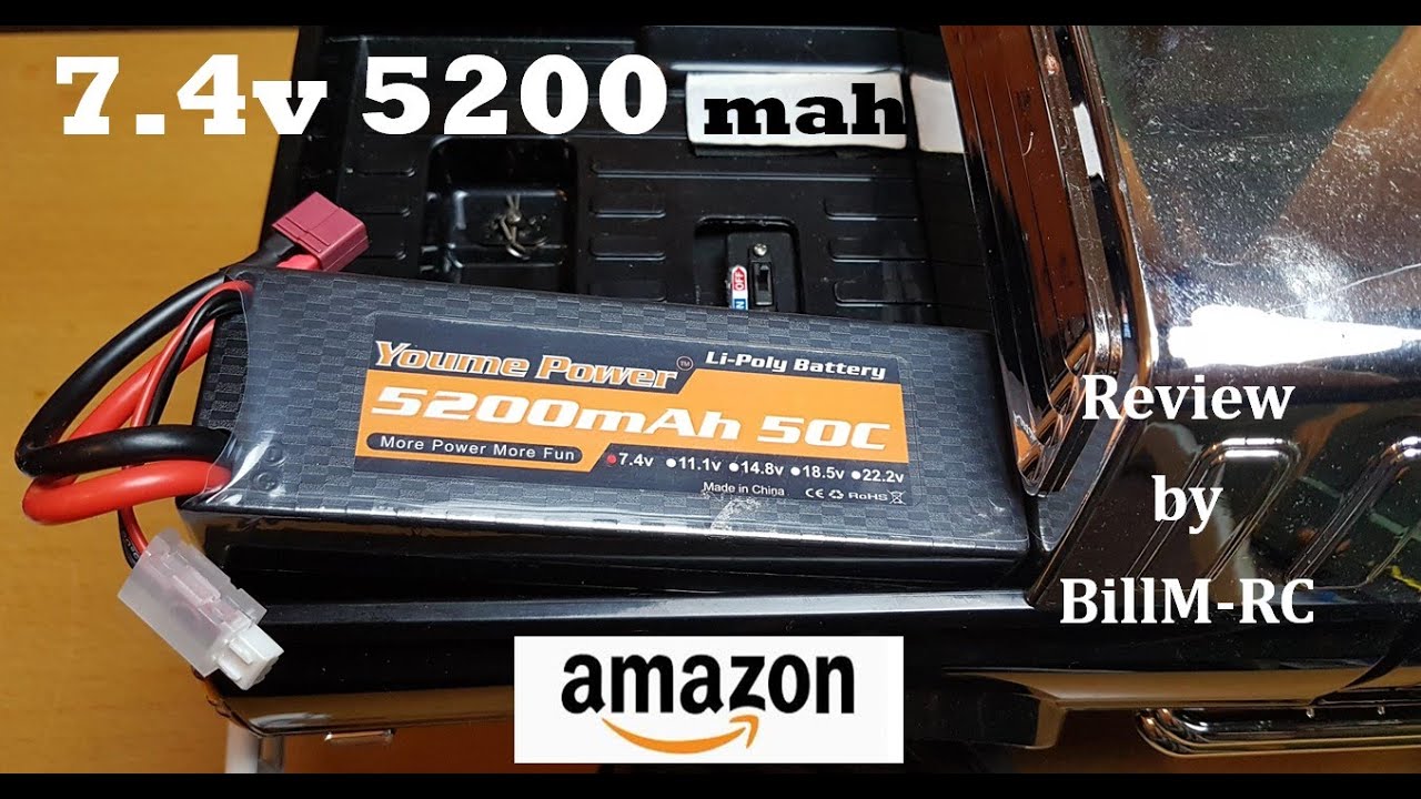 Youme Power 5200mah 2S 7.4v 50c Hardcase Lipo batteries review