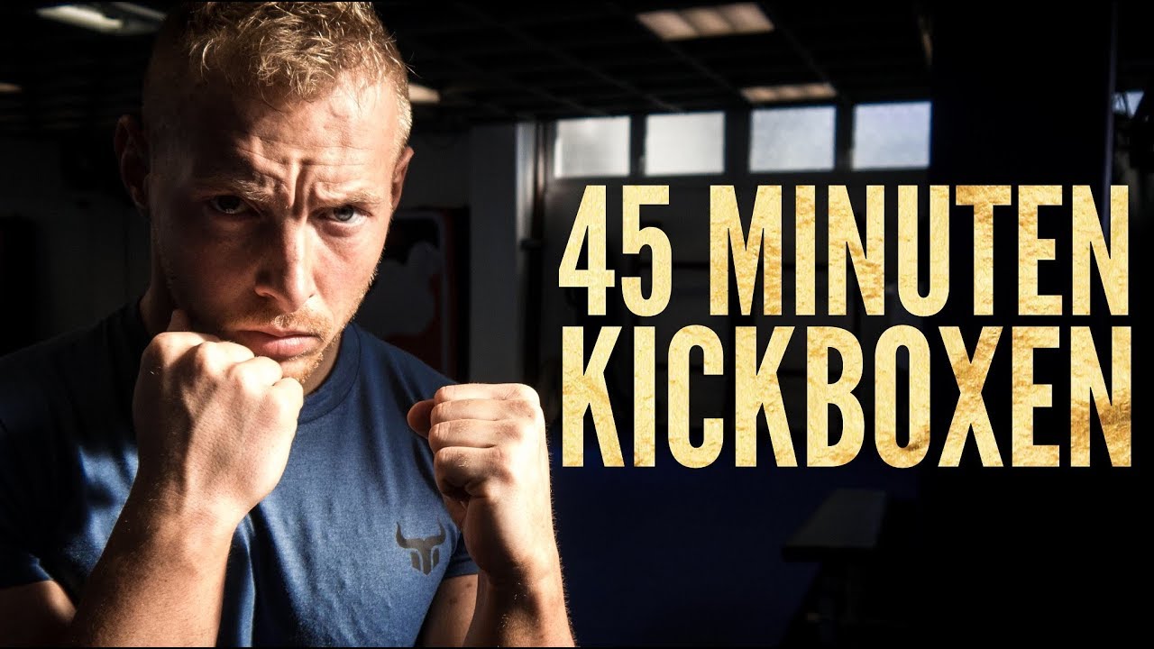 45 Minuten Kickbox Workout | Training für daheim zum Mitmachen | Bodyweight Übungen