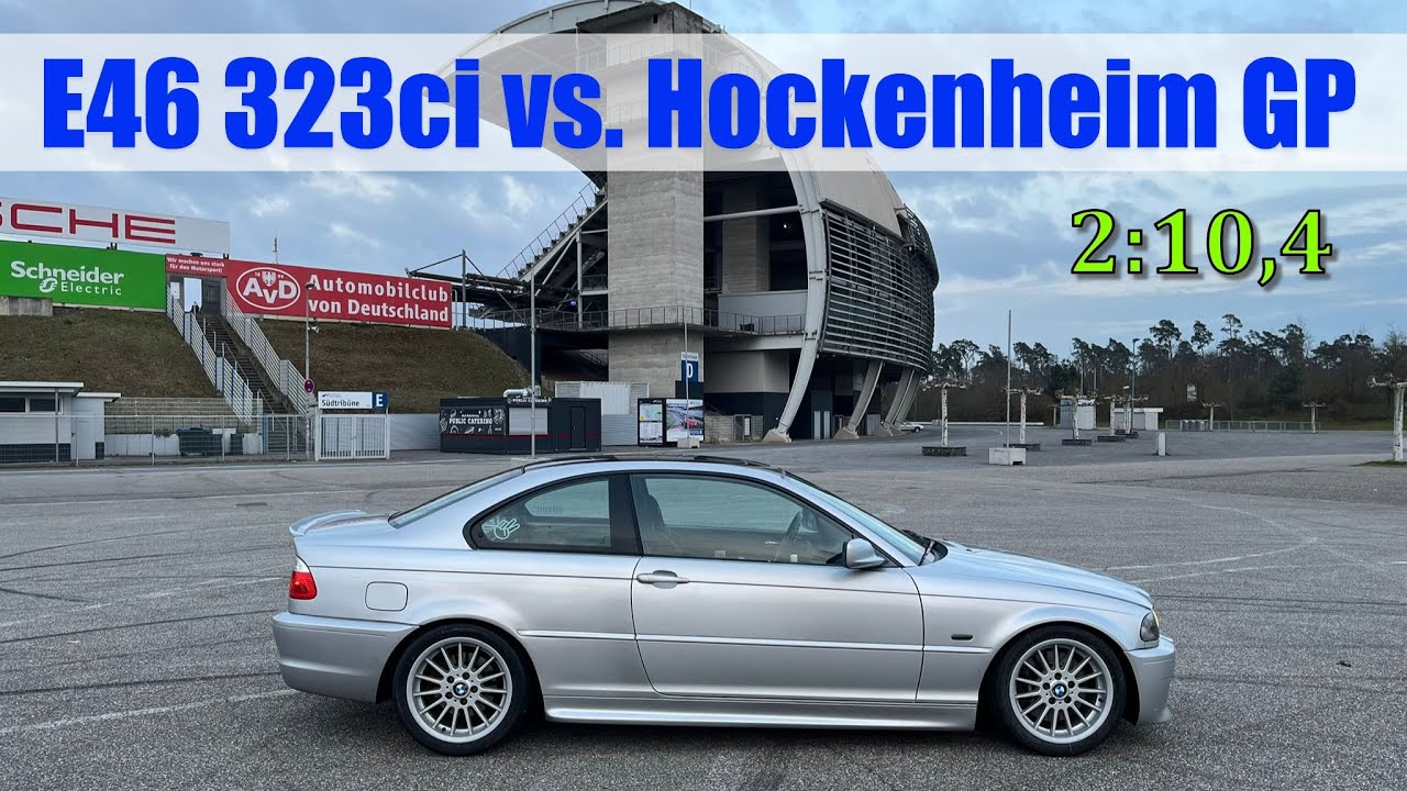 E46 323ci - POV [4k] - Hockenheim Touristenfahrten Onboard - 21 Juni 2025 Gruppe 1 Turn 1+2
