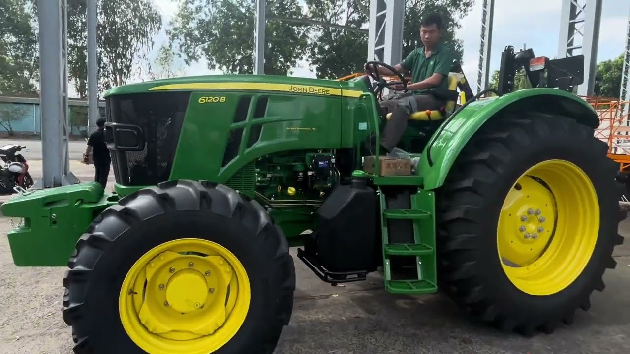 Hình dáng máy cày 120hp như thế nào?