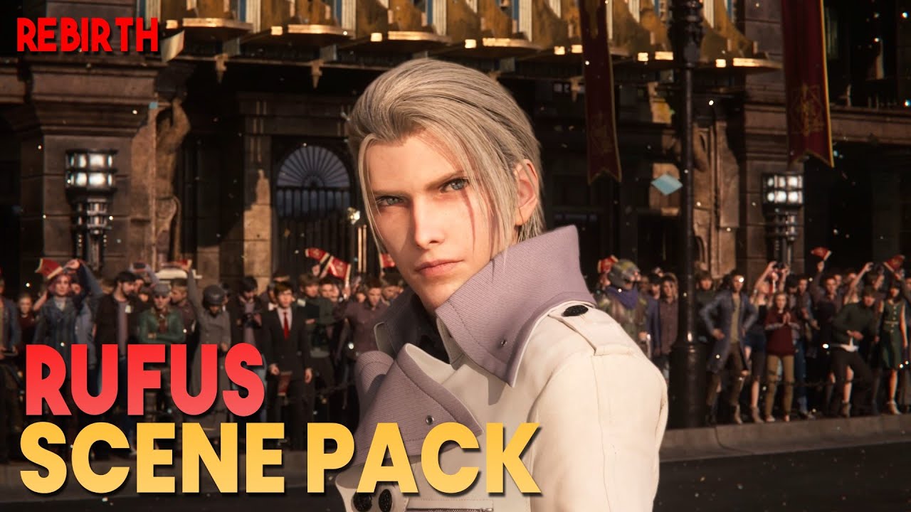 Rufus Shinra Scene Pack || Final Fantasy 7 Rebirth || 1080p, 60 FPS