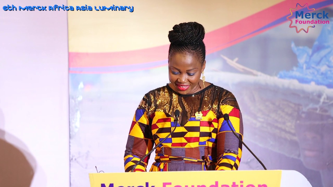Sierra Leone First Lady, H.E. FATIMA MAADA BIO - 6th Merck Africa Asia Luminary speech