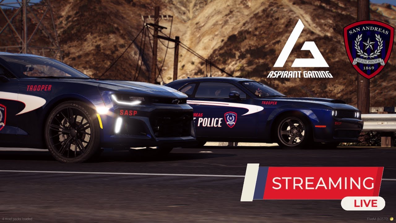Gta 5 Roleplay (LIVE!) - County Patrol, State Trooper