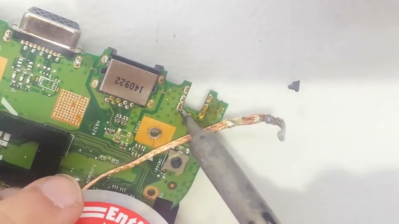 Repair #2: Asus X553M l Replacement Of DC Jack