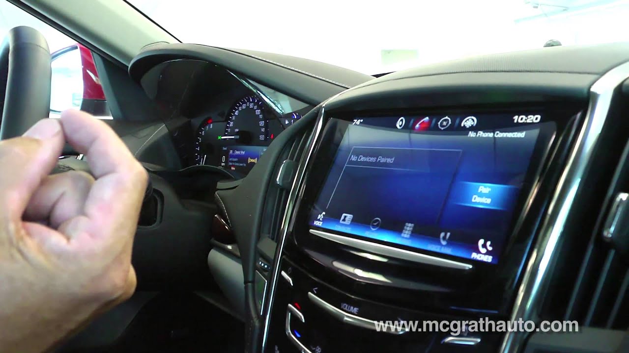 Bluetooth and Cadillac Cue Phone Pairing at McGrath Cadillac