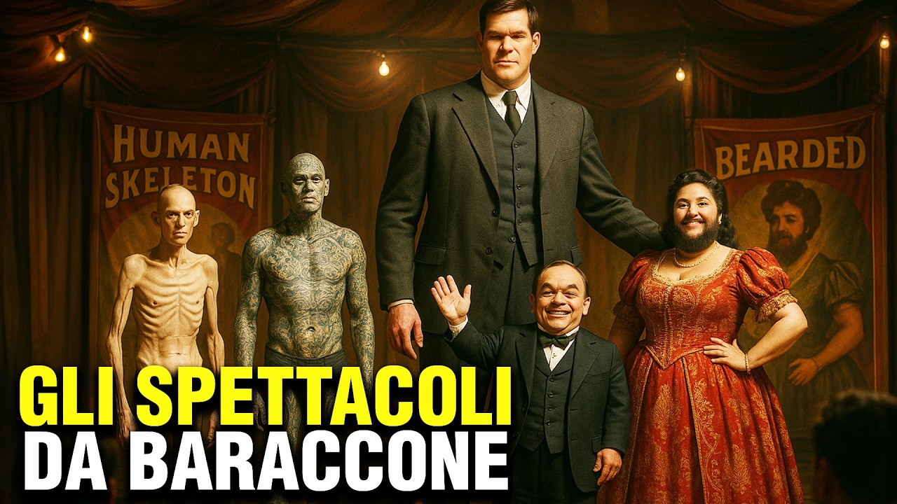 L&rsquo;et&agrave; d&rsquo;oro dei Fenomeni da Baraccone - Freakshows