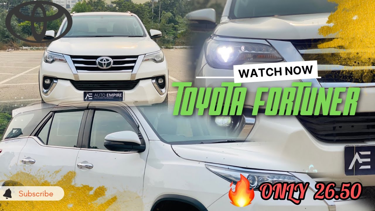 TOYOTA FORTUNER MOST Demanding SUV Car | Preowned FORTUNE 🔥