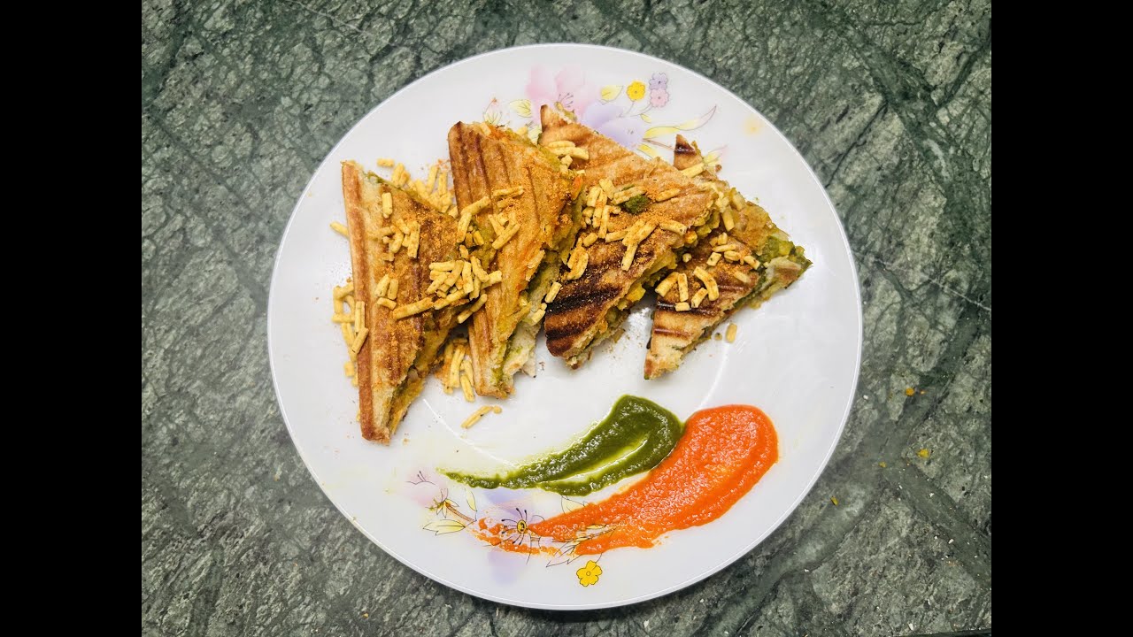 Authentic Indori Masala Sandwich at Home