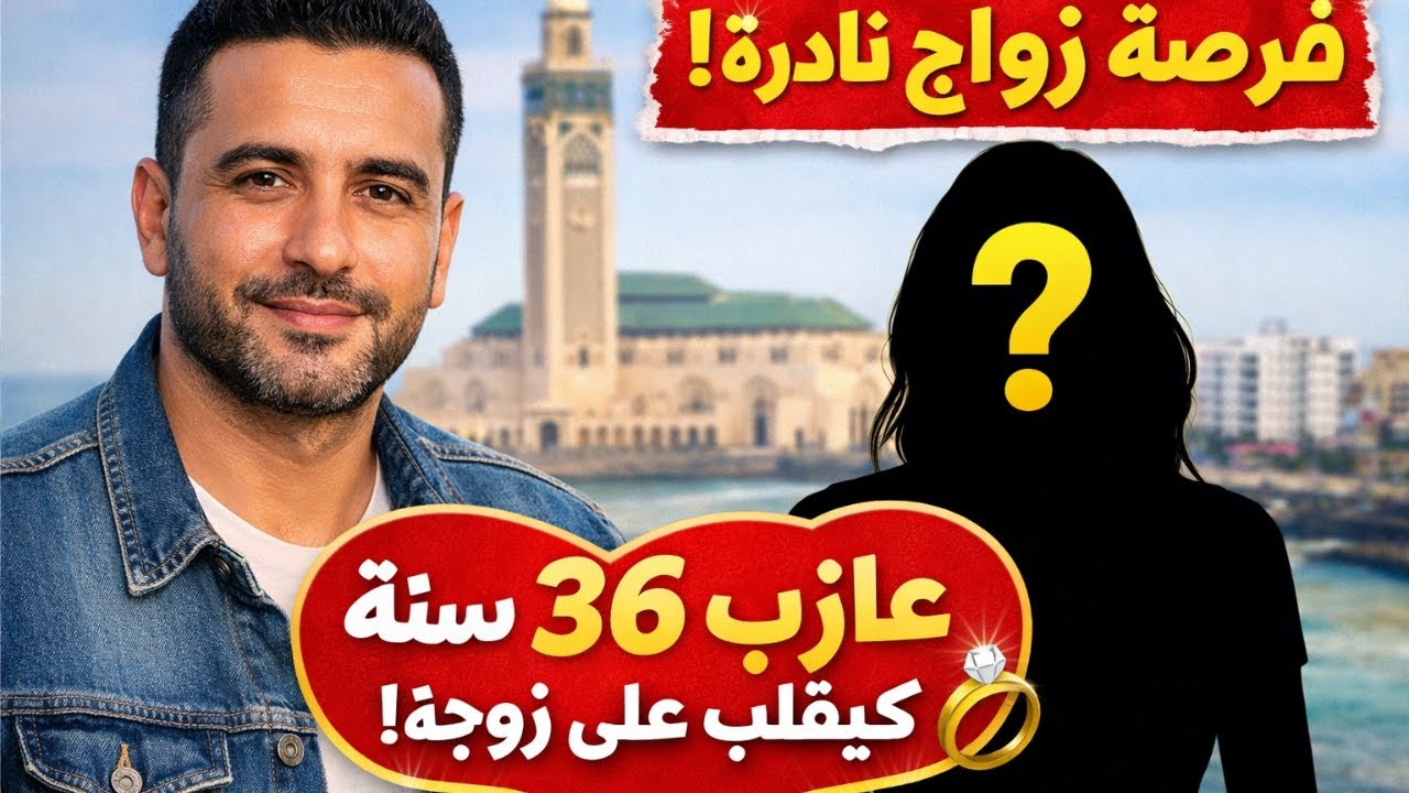 فرصة زواج حقيقية: العربي من الدار البيضاء باغي يستقر  00212710927076