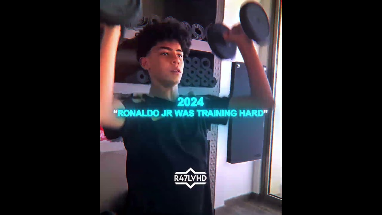 Ronaldo Jr's Growing Too Fast 🚀😱💥