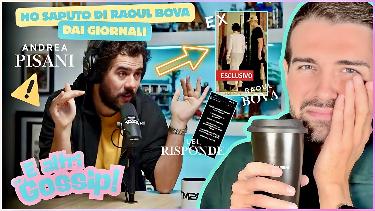 ANDREA PISANI IN LACRIME PER LA EX CON RAOUL BOVA (e altri gossip!) | Spillin&rsquo; the tea🥤
