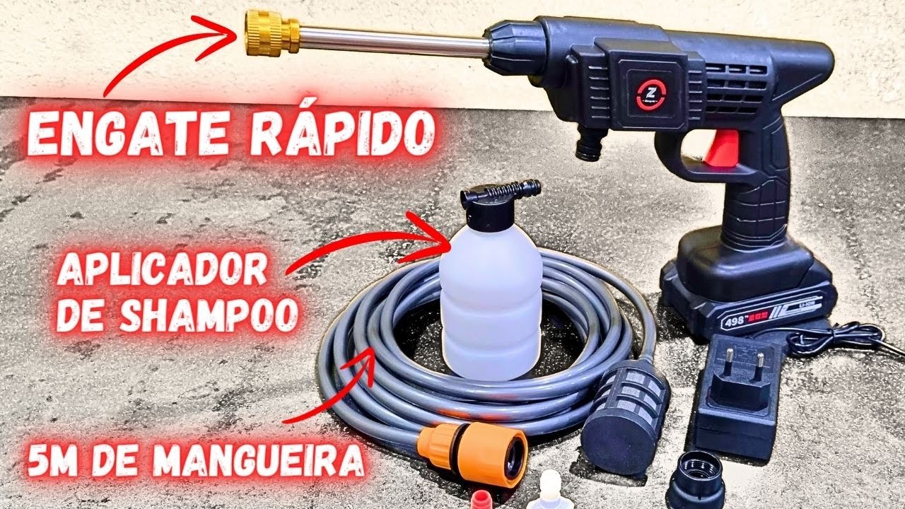 Ótimo preço no AliExpress - Lavadora de Alta Pressão Portátil a Bateria | LPB-BCE