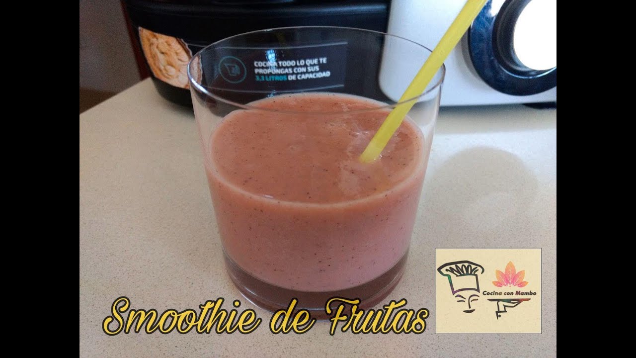 RECETA MAMBO, Smoothie o Batido de Frutas. Robot de Cocina Mambo de Cecotec.