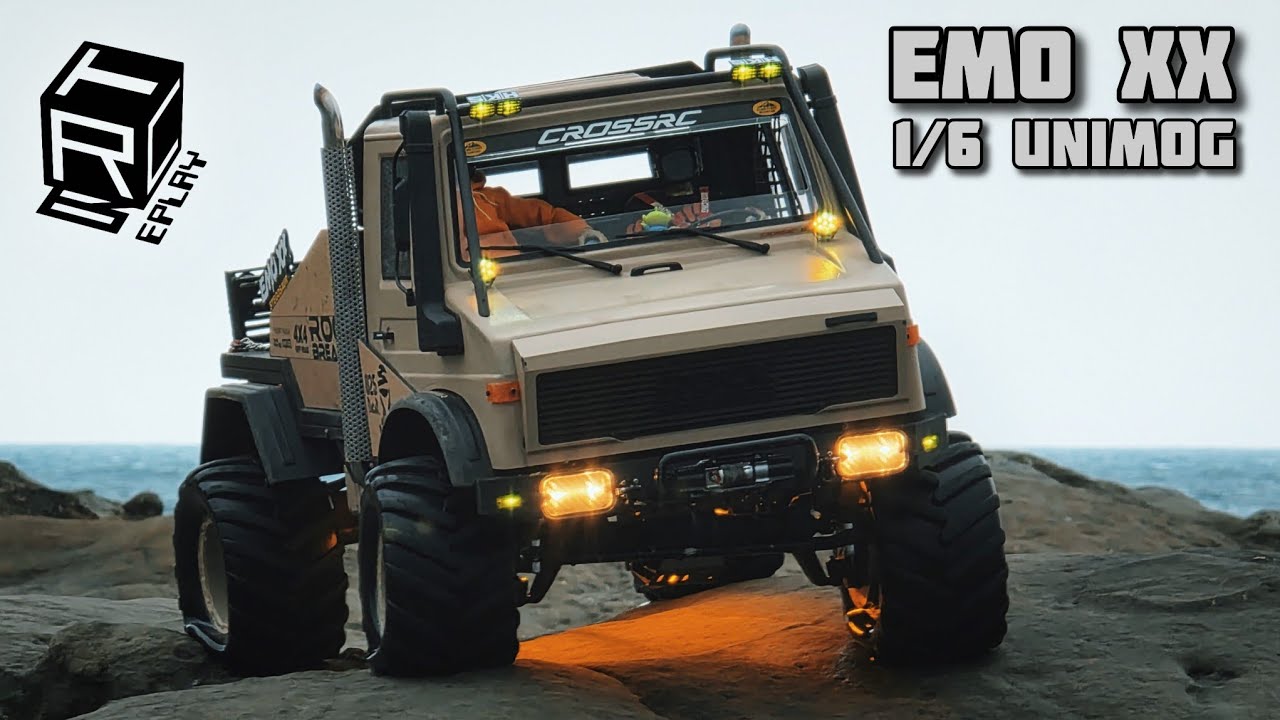 Toy RC Replay - CROSSRC EMO XX 1/6 UNIMOG全新樣貌 水豚岩(象鼻岩)