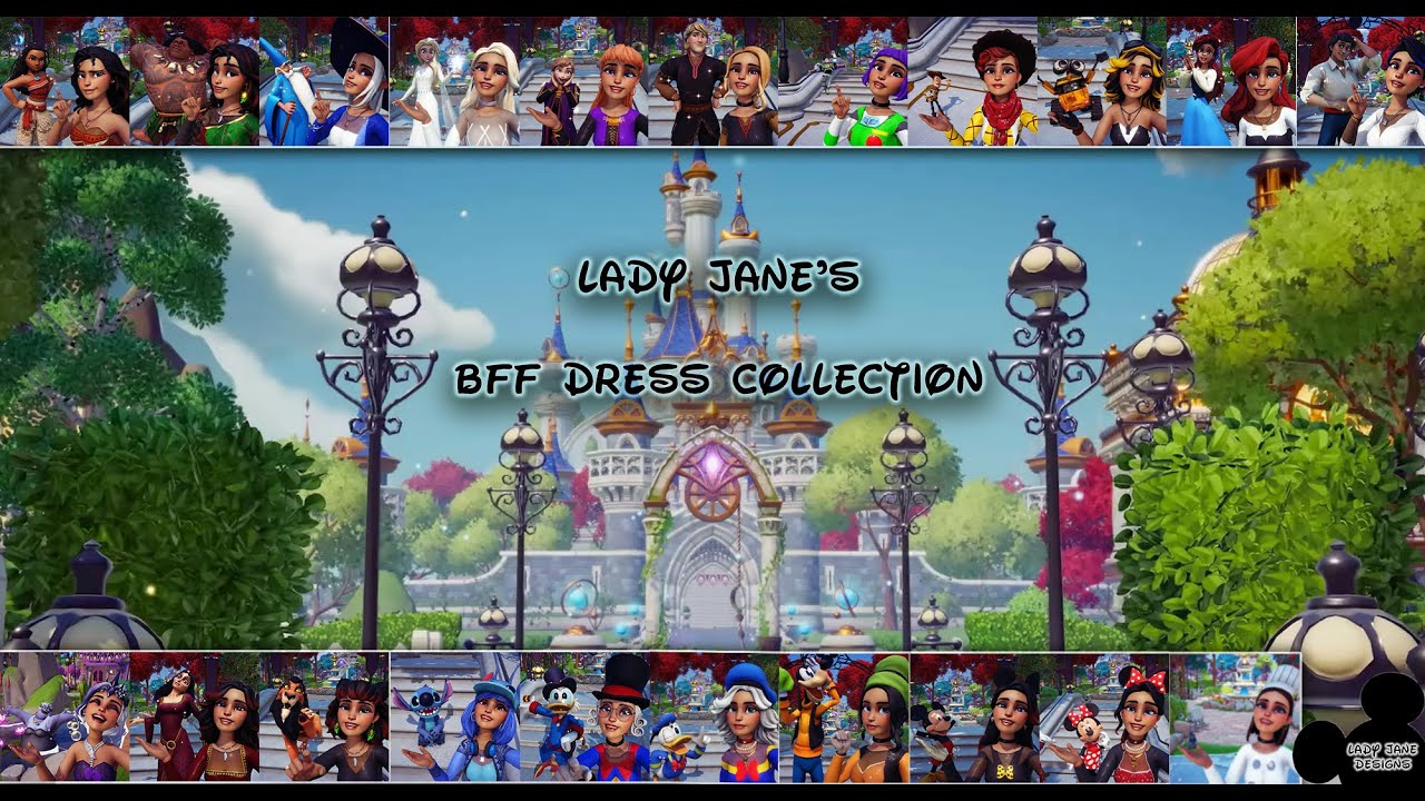Disney Dreamlight Valley - Lady Jane's BFF Collection Showcase