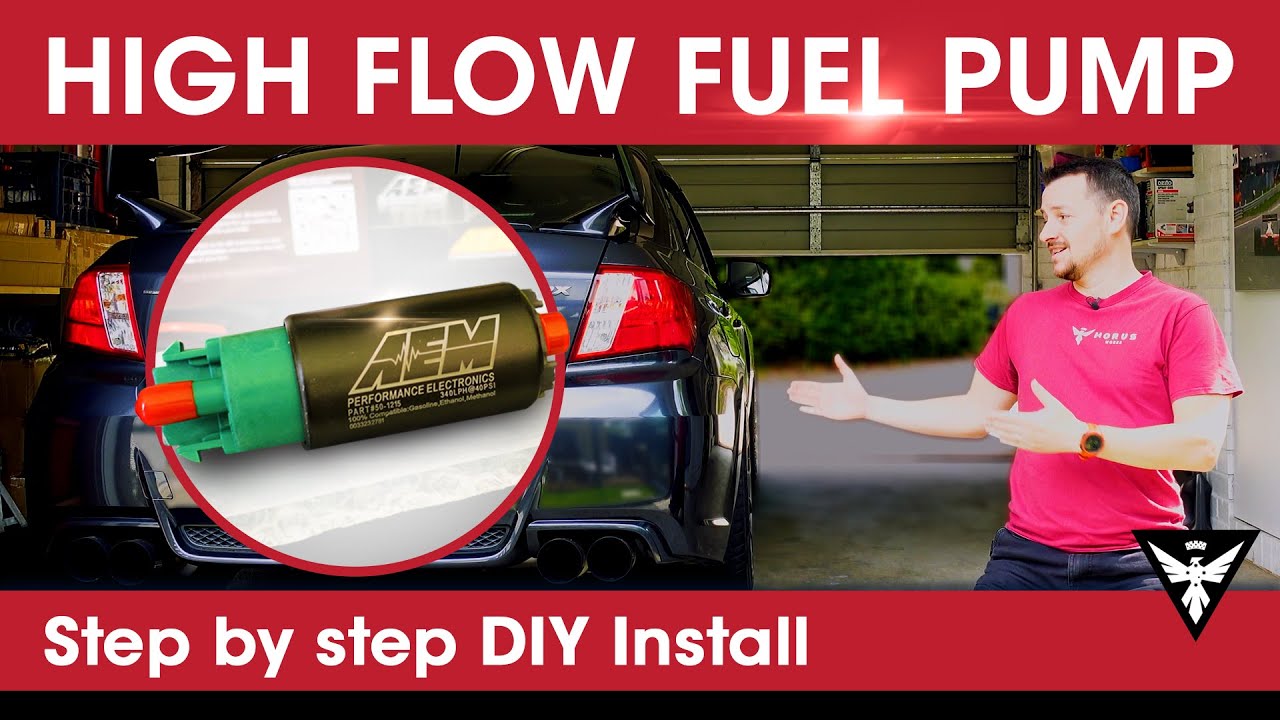 Fuel Pump Replacement / Install for the 08-14 G3 WRX - High Flow AEM Fuel Pump