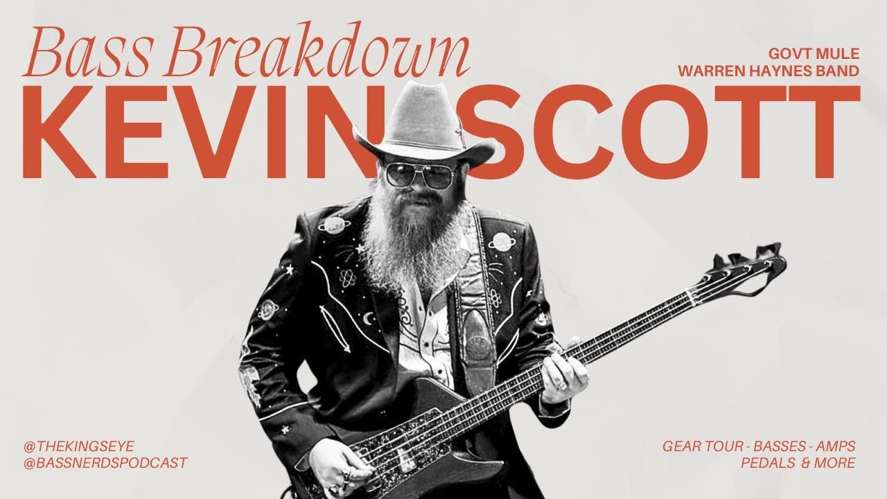 Kevin Scott Bass Breakdown on tour with Warren Haynes Band