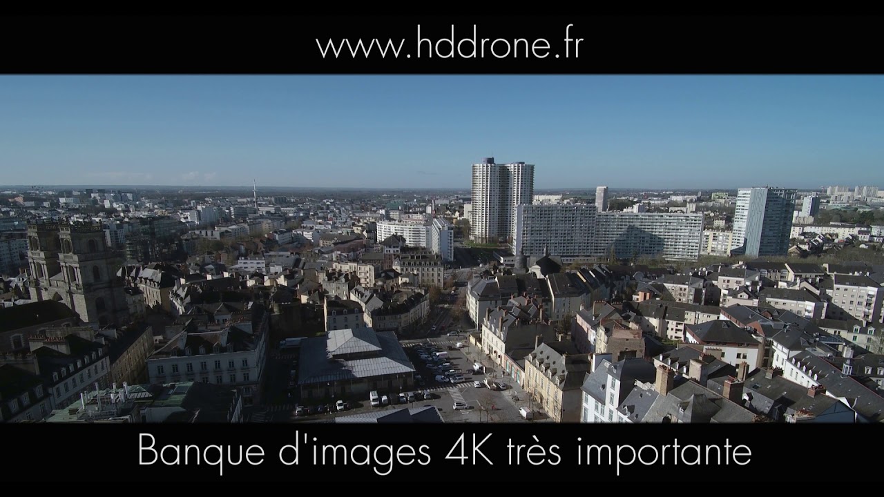 HD drone Rennes 4K