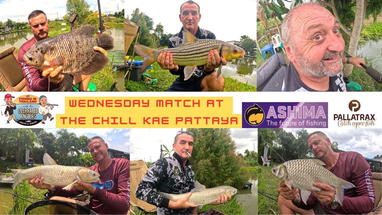 Overrated Anglers Thailand — товарищеский матч в среду на берегу озера Chill в Паттайе.