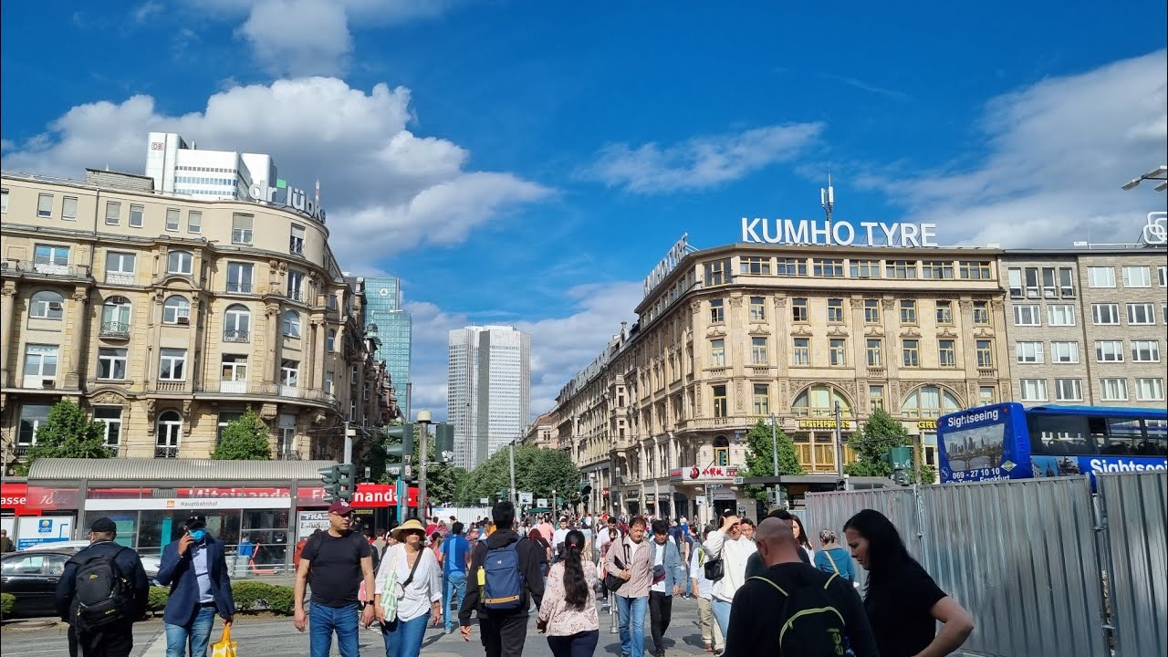 Frankfurt am Main Hbf.- Kaiserstrasse & M&uuml;nchner Stra&szlig;e.