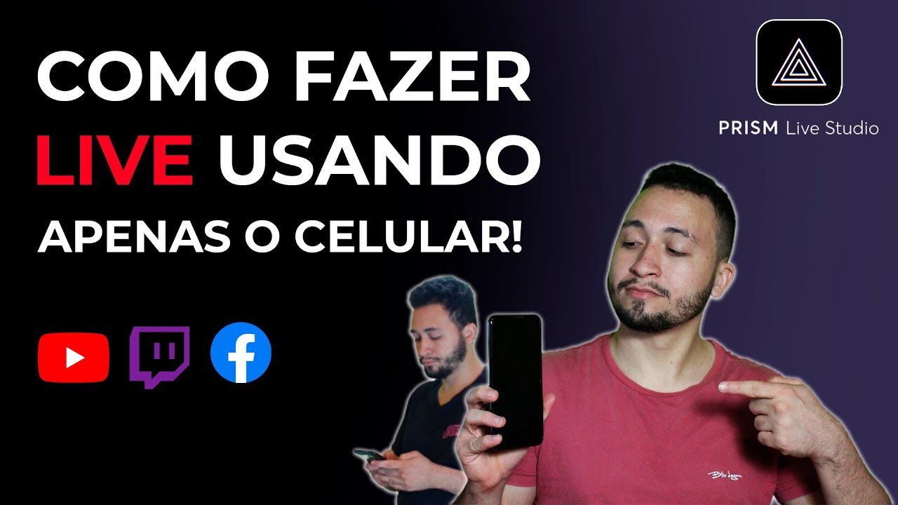 Como fazer Live simultânea para Facebook Youtube e Twitch usando apenas o celular