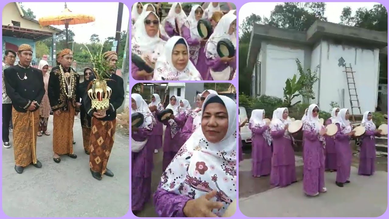 Ngarak Pengantin Ridho & Safna Kompang Al Mukarromah 3Ja'26 #kompang #wedding #yauman #pengantin