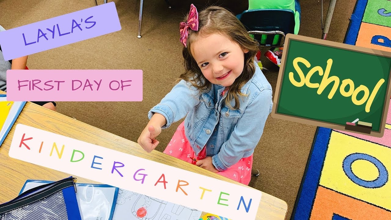 Layla starts her FIRST DAY OF KINDERGARTEN + Back To School Shopping!!