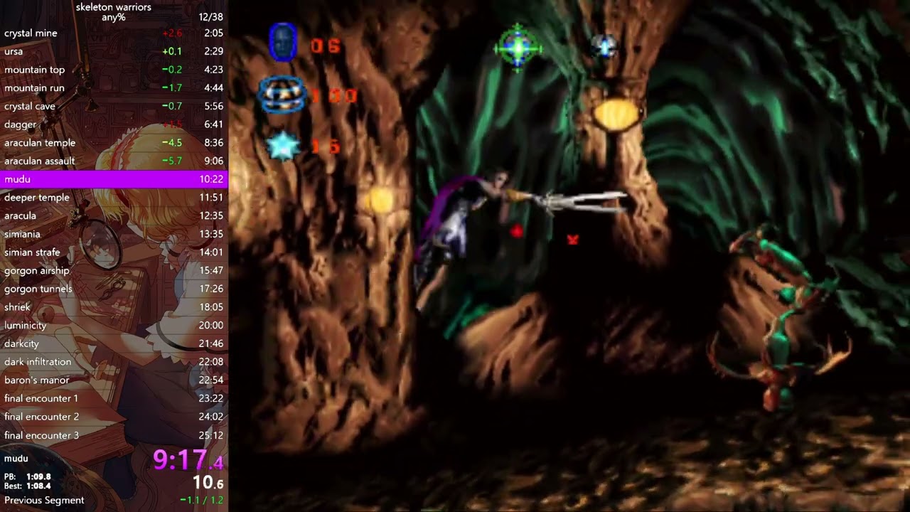 skeleton warriors (ps1) any% easy fwr - 24:48