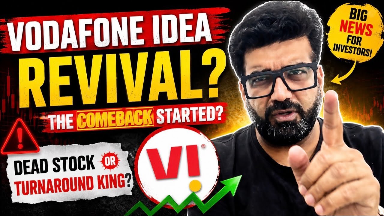 Vodafone Idea REVIVAL? 🚨 Is the Worst Finally Over? | Vi Stock में बड़ा Turnaround?