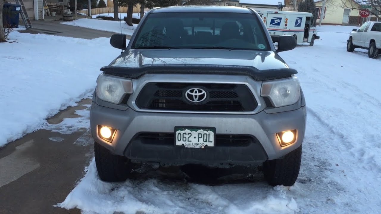2013 Toyota Tacoma Fog Light Mod