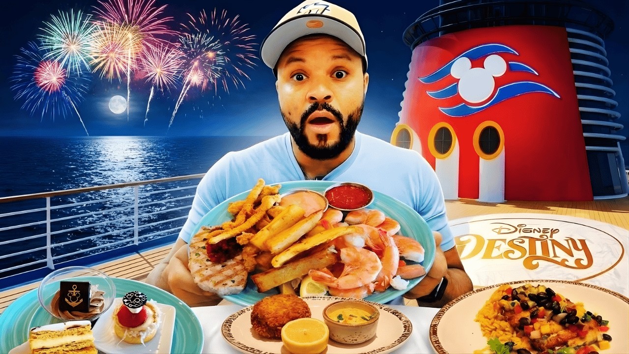 I Tried Every Food on Disney Destiny- Day 3