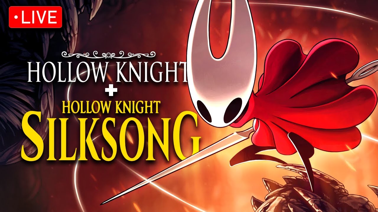 🔴LIVE (BLIND) HOLLOW KNIGHT SILKSONG MARATHON - DAY 3