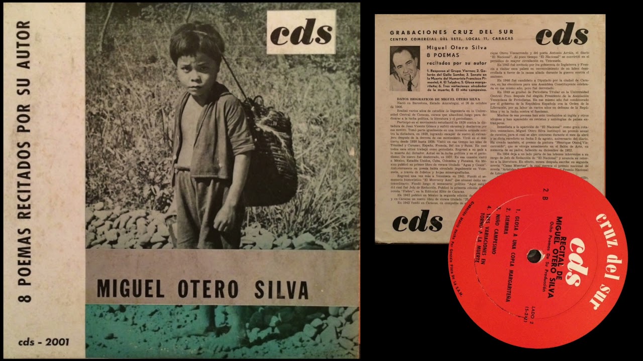 Miguel Otero Silva - 8 Poemas recitados por su autor