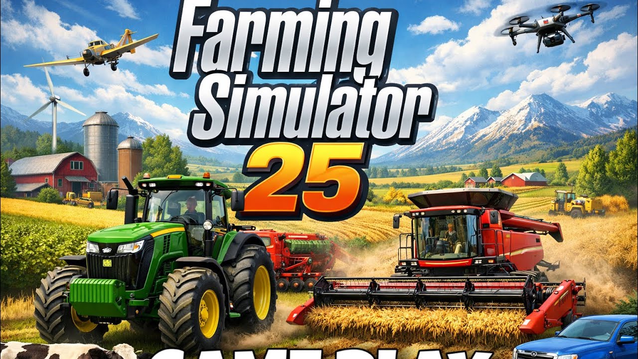 Live ll Relaxing Farming Simulator 25 Gameplay 🌾🌾