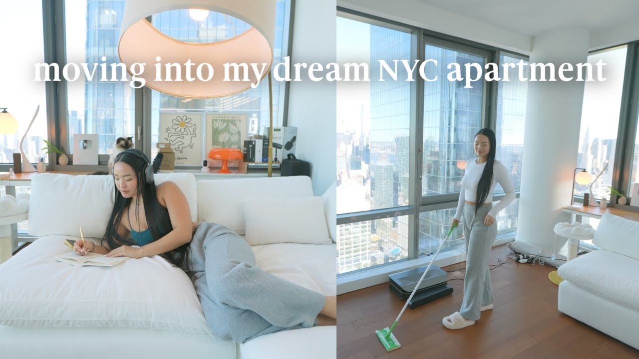 living alone in NYC: getting my life together, decor shopping, & settling into my new place!