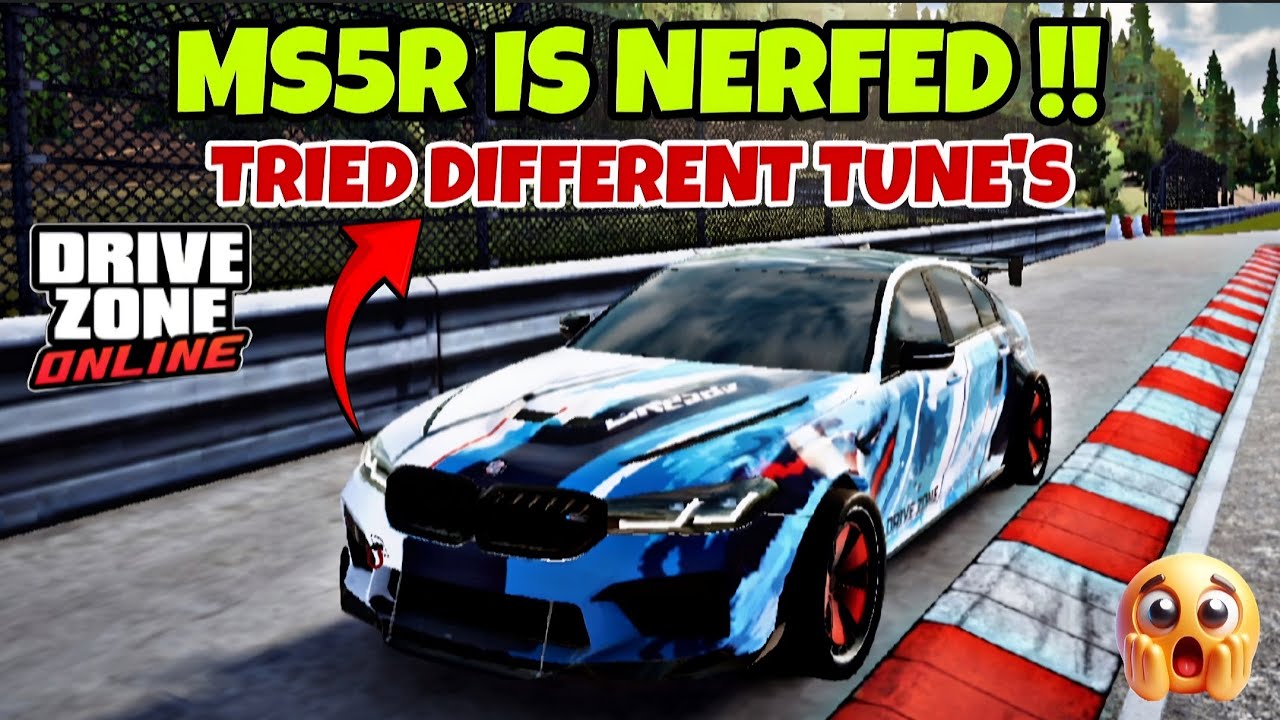 IS MS5R NERFED!😏 : Drive Zone Online | Finding The Best Tuning gameplay video #drivezoneonline