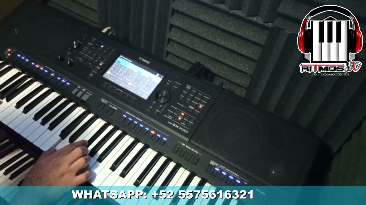 RITMO BRYNDIS YAMAHA PSR SX600/700/900