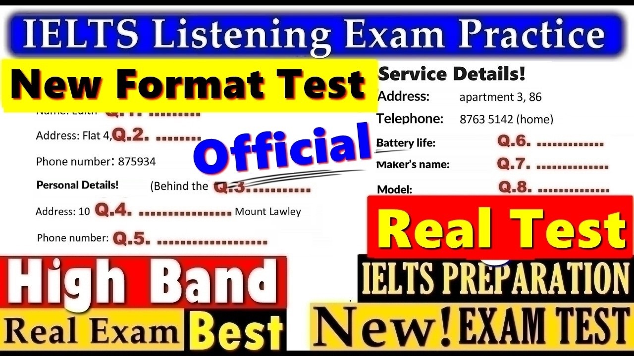 IELTS Listening Practice Test 2026 | New Real IELTS Exam With Answers | 13 Jul 2026