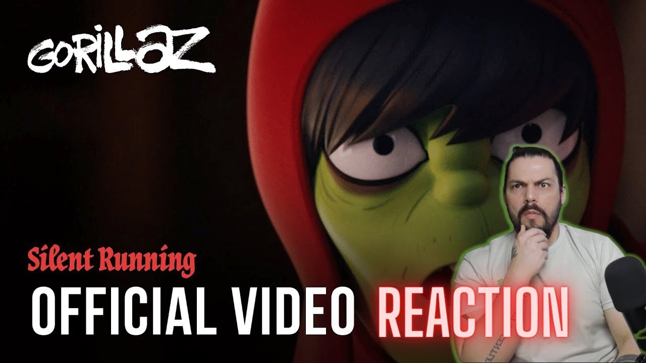 Gorillaz - Silent Running ft  Adeleye Omotayo - First Time Reaction   4K
