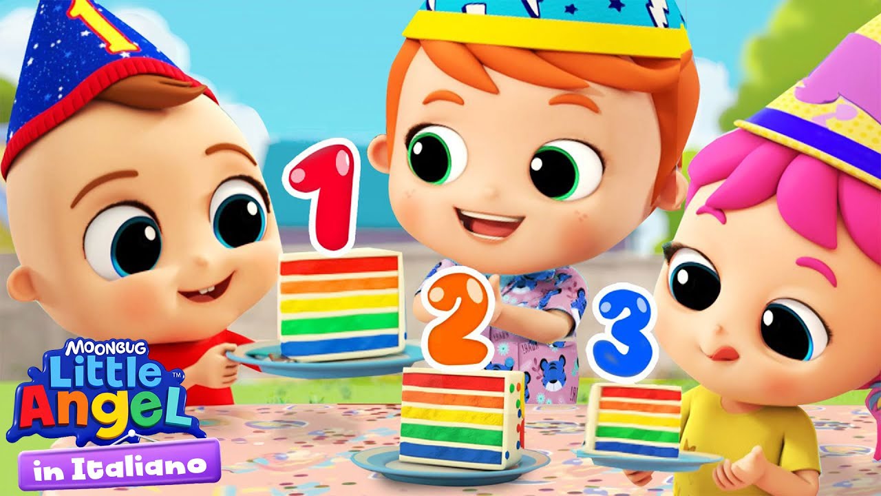 Impara a Contare con Gianni | Little Angel Italiano | Cartoni Animati con Gianni Piccino