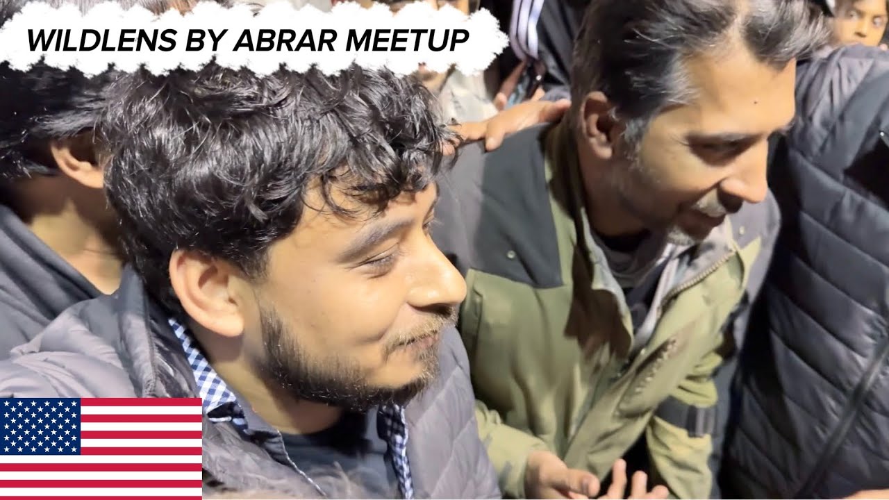Welcome ​Wildlens By Abrar To Virginia USA 🇺🇸 | BIGGEST Meetup With @WildlensbyAbrar | DESI IN USA