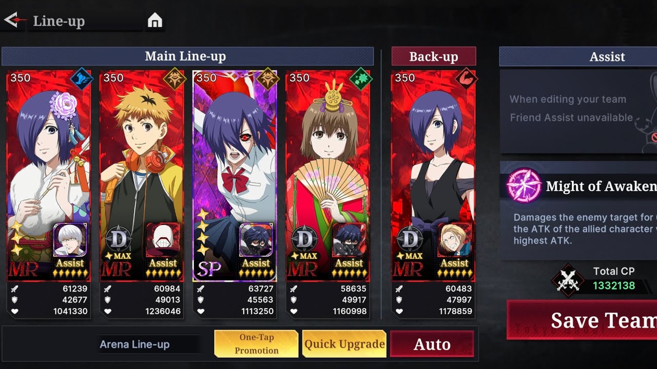 Test PVP RTA Toka Kirishima [Flame Strike] | Tokyo Ghoul: Break the Chains