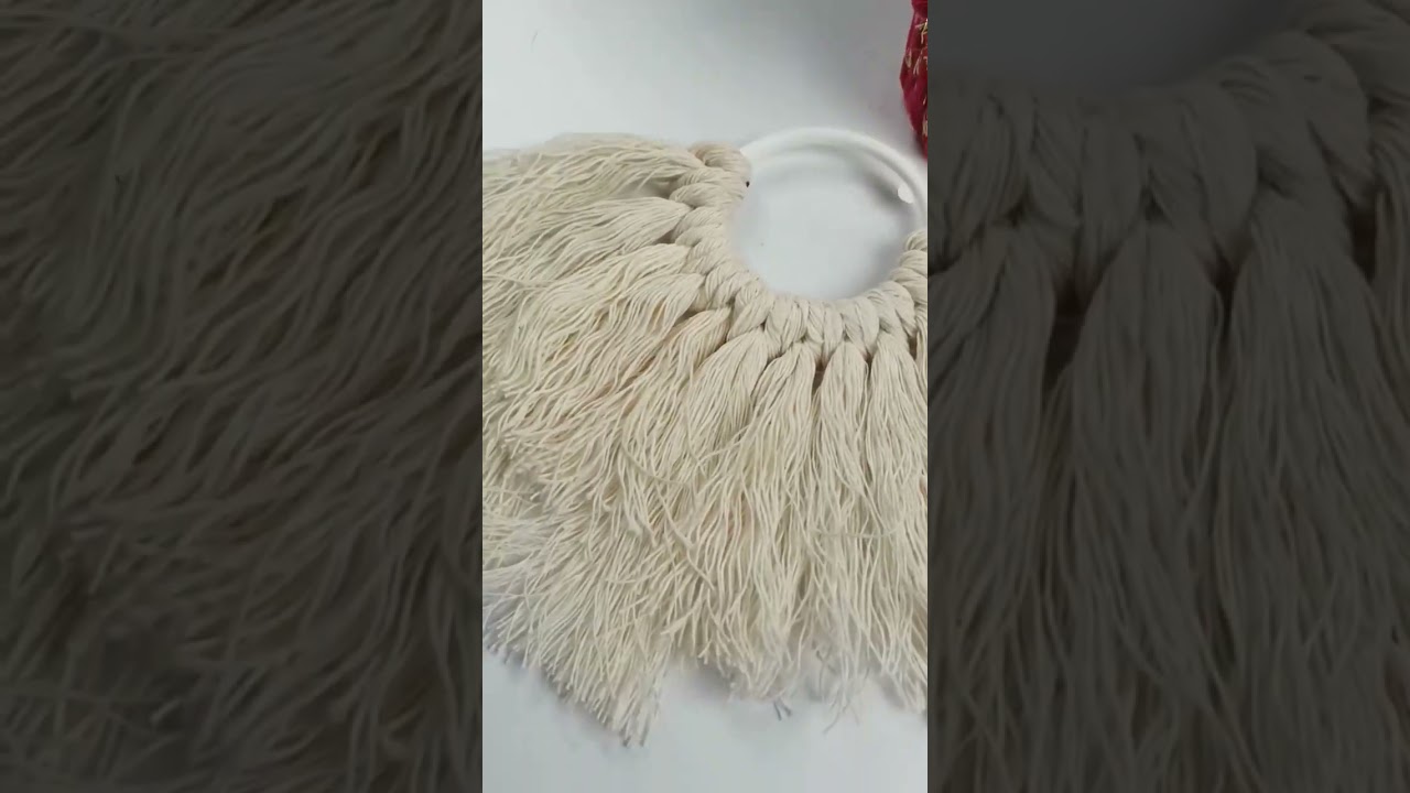 Tutorial de adornos navide&ntilde;os en macram&eacute; completo ya disponible en el canal #macrame #navidad #diy