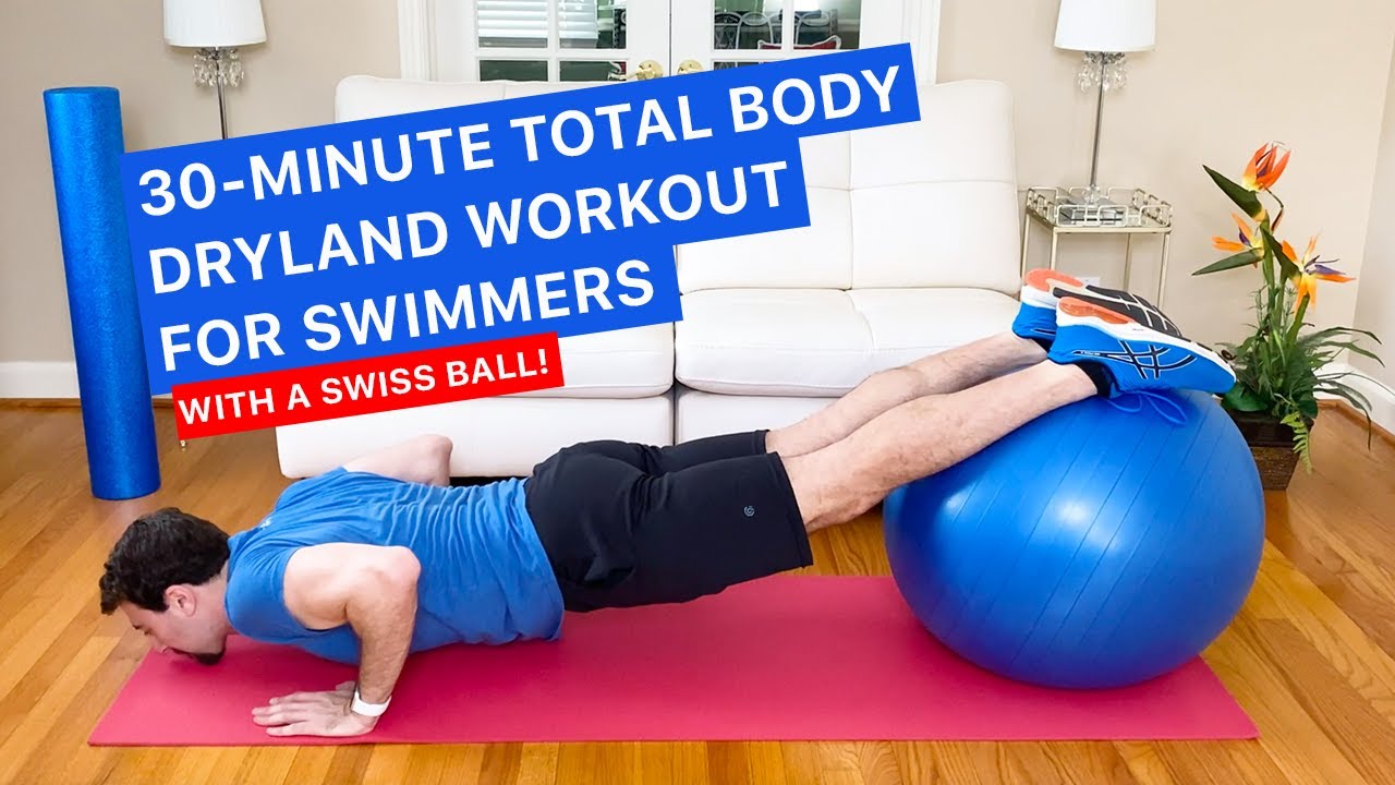 30-Minute Swiss Ball Dryland Workout for Swimmers
