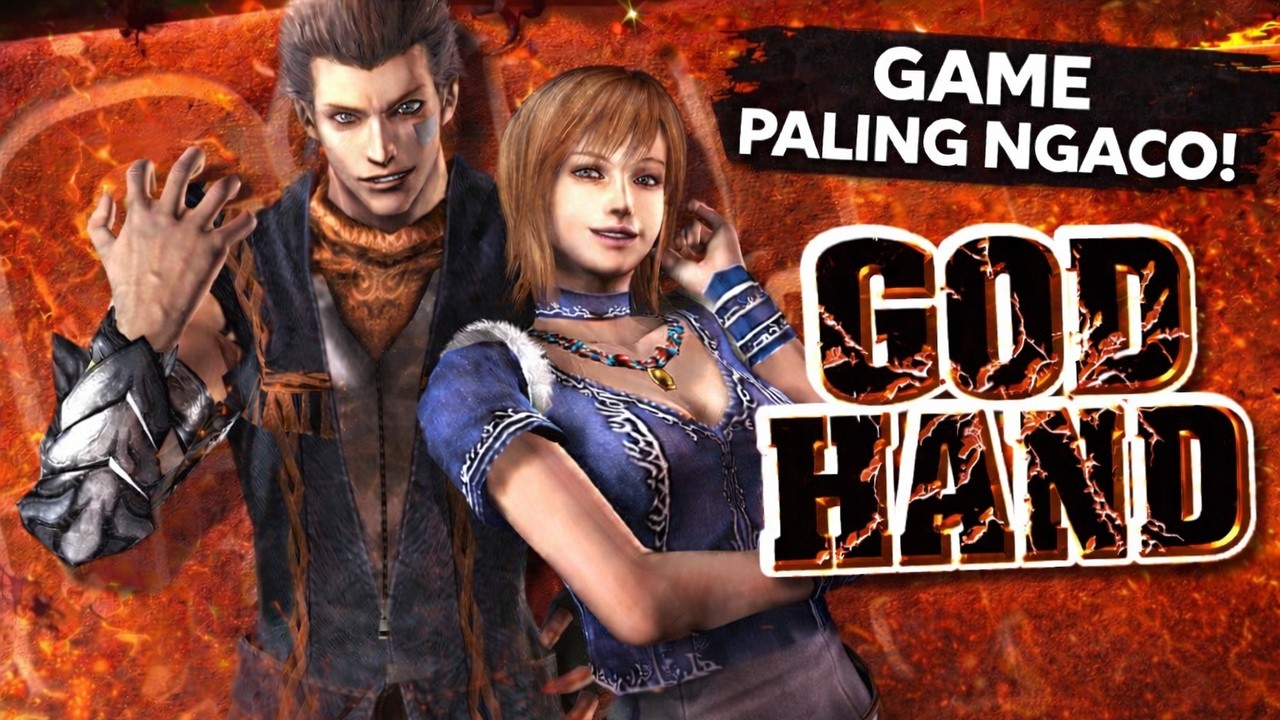 🔴Nyobain HARD MODE😂TAMAT? - God Hand