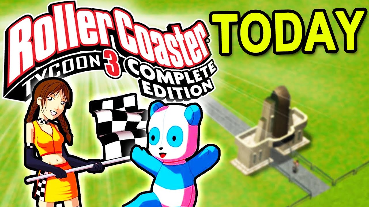 Playing RollerCoaster Tycoon 3 Today